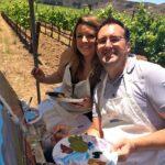 Painting in the Vineyard, art classes, wine and art