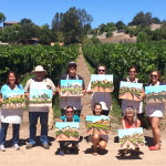 Brander Vineyard Painting group