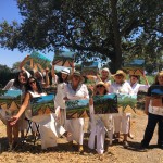 Private painting in the vineyard,Santa Ynez Valley Things to do in Santa Barbara County, Santa Ynez Valley, Los Olivos, Saarloos and Sons Winery Event Activities
