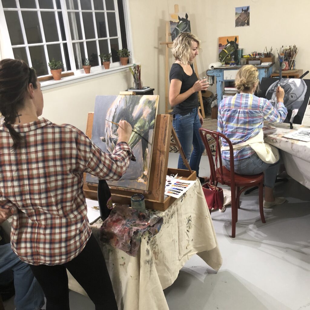 Art class in solvang, painting class in solvang, beginner painting ...