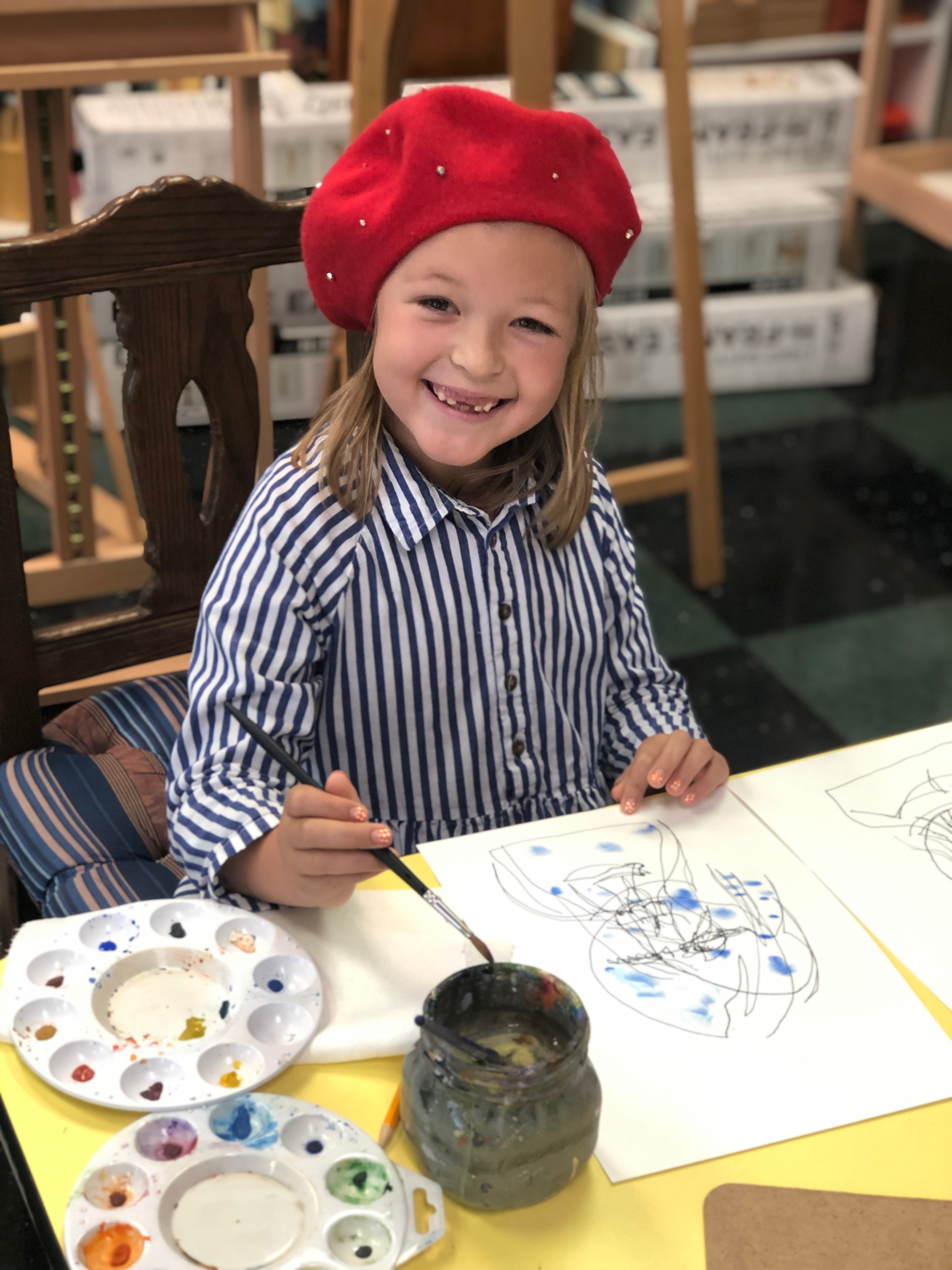 6-Week Mixed Media Painting Class for Kids Ages 7-12
