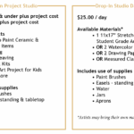Drop-in art studio, solvang