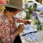 Watercolor private painting event, things to do in Santa ynez, solvang