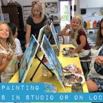 Kids Painting at Our Studio Events
