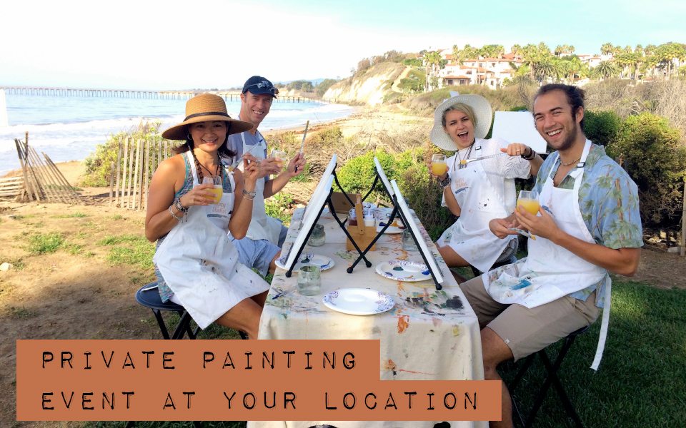 Private Painting Event in Santa Maria (Cheryl’s group)