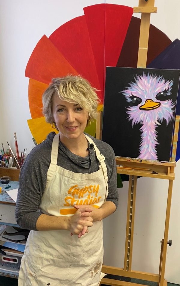 Online Art Classes, Painting tutorial, How to paint, learn how to paint online Art Spot on Wheels