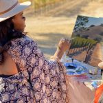Painting in the Vineyard, things to do, events activities in Santa Ynez Valley, Solvang