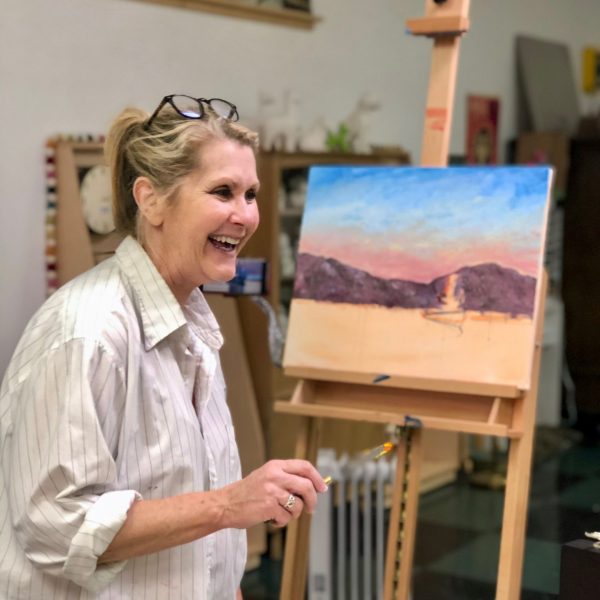 Adult art class, acrylic painting class in solvang, art class in Santa Ynez Valley 4