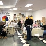 Open Studio art class in Solvang