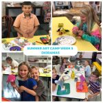 2023 summer camp squares – Summer art camp Week 5 dioramas