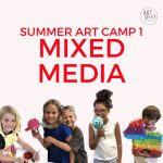 2023 summer camp squares – Summer art camp Week 1 mixed media 2